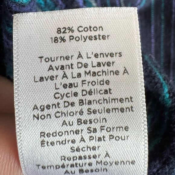 T by Talbots Women Plus Classic French Terry Pullover Sweatshirt Sz 3X Space Dye - Picture 4 of 6